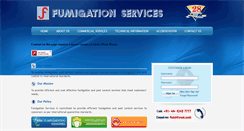 Desktop Screenshot of fumigationservice.com